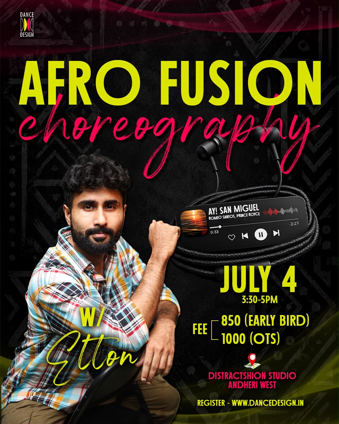 Salsa Fusion Choreography Workshop Mumbai | Dance Design