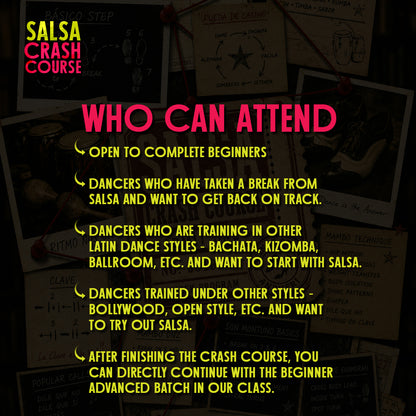 Ghatkopar Beginner Salsa 3 Weeks Crash Course
